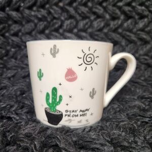 Cactus Design "Stay away from me" Mug